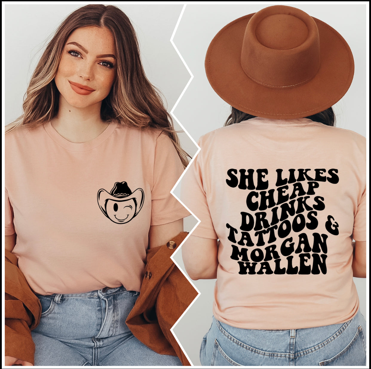 She Likes Cheap Drinks Tattoos And Morgan Wallen Fans Gift T-Shirt - Bring  Your Ideas, Thoughts And Imaginations Into Reality Today